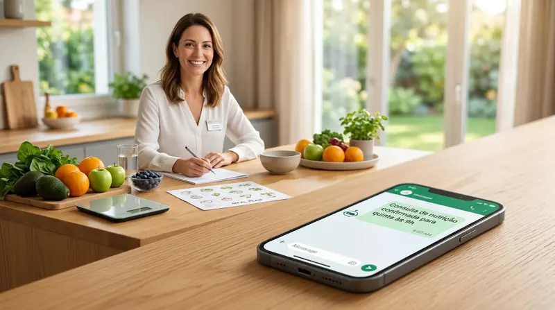 Sistema para Nutricionista com atendente de IA no WhatsApp