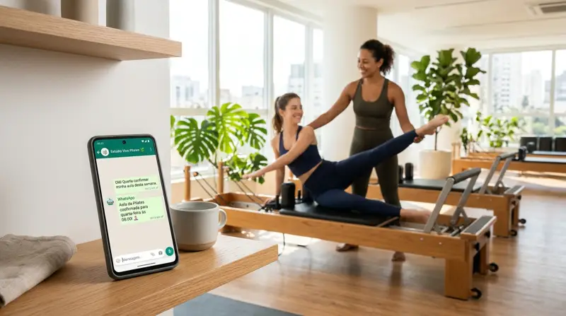 Sistema para Pilates com atendente de IA no WhatsApp