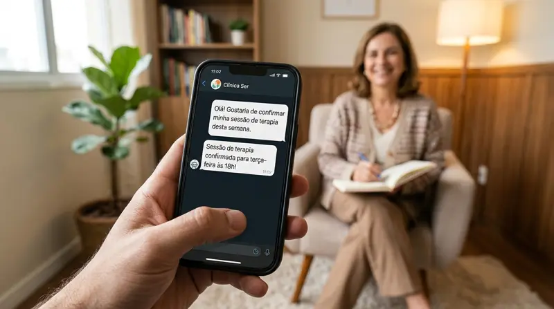 Sistema para Psicólogo com atendente de IA no WhatsApp