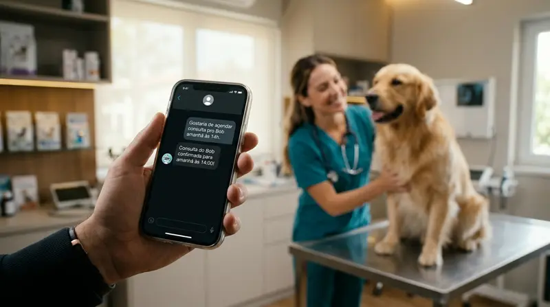 Sistema para Clínicas Veterinárias com atendente de IA no WhatsApp